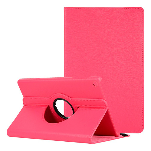 Funda Para Samsung Tab A 8 Flipcover Giratoria Fucsia