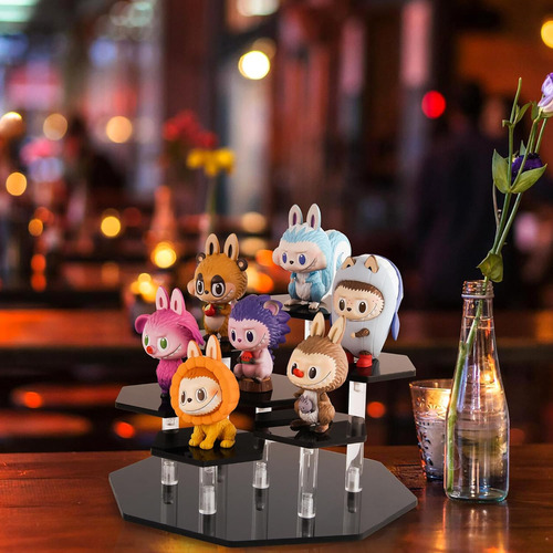 Expositor Acrílico De 7 Niveles Para Figuras Funko Pop, Coun