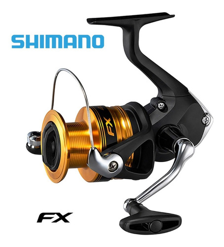 Reel frontal Shimano FX FC4000 derecho/izquierdo color negro