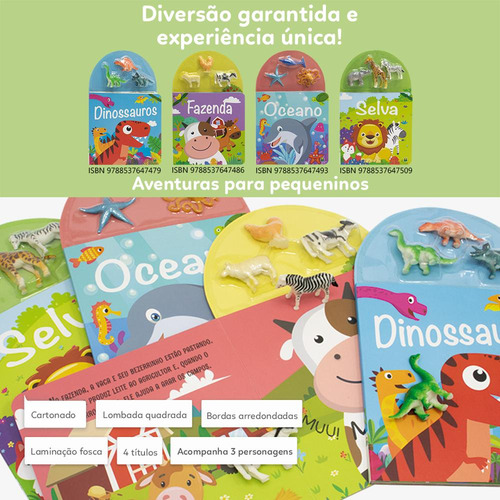 Aventuras Para Pequeninos: Fazenda, De Brijbasi. Editora Brasileitura, Capa Dura, Edição 1 Em Português, 2024