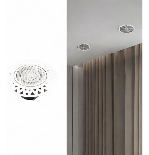 Grelha De Ventilação Circular De Fácil Limpeza, Estilo A