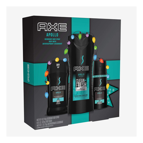 Set De Regalo Axe Apollo Con Spray Corporal, Antitranspirant