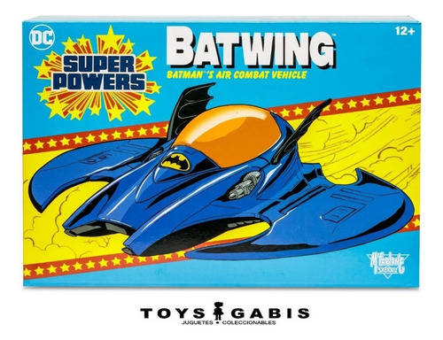 Mcfarlane Toys Dc Super Powers Batwing Vehículo De Batman