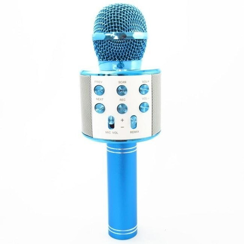 Micrófono Con Bocina Para Karaoke Con Cambios De Voz