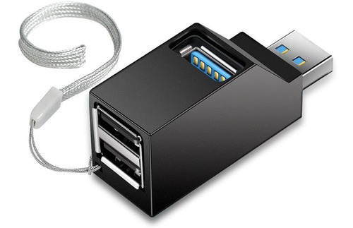 Onvian 3.0 Usb Hub Powered Usb Negro Adaptador De Cable, Neg