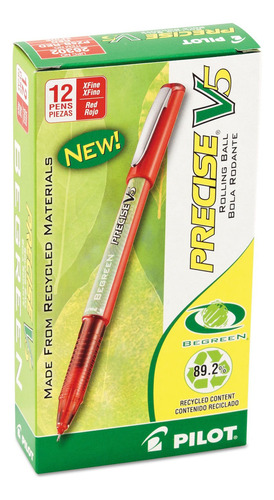 Pilot Precise V5 Begreen, Punta Rodante De Tinta Liquida Con