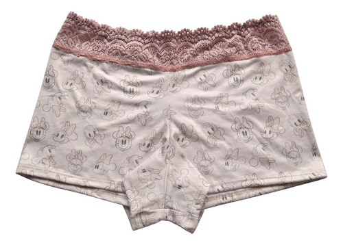 Set 3 Piezas Bralette Pantaleta Y Bóxer Cachetero Mujer Ropa
