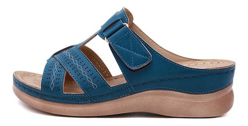 Sandalias Mujer Ortopédicas Vintage De Bico Aberto Premium