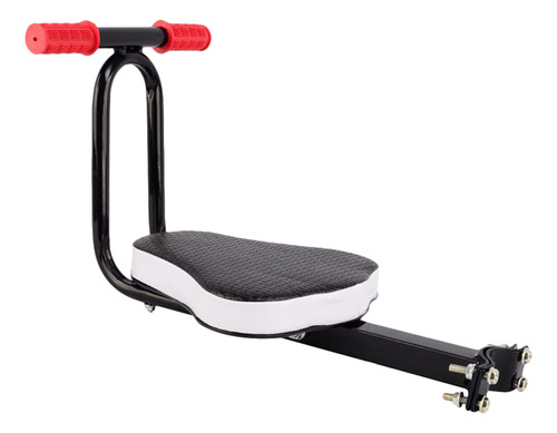 Asiento De Bicicleta Delantero Plegable Negro Para Niños Tri