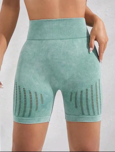 Biker Short Deportivo Push Up - Verde Menta Ref. 4085