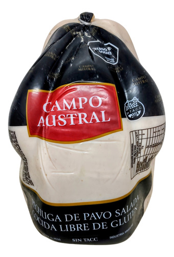 Fiambre De Pechuga De Pavo Campo Austral ( Pieza 3.85 Kg )