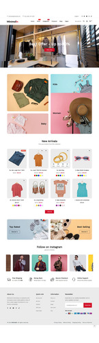 Tema Premium Shopify - Minimalin