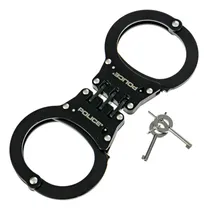 Comprar Algemas Police Heavy Duty Highed Double Lock Steel Black
