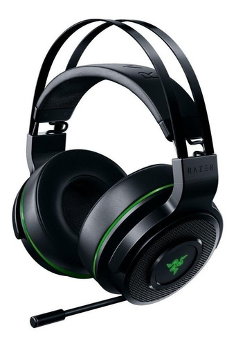 Audífonos gamer inalámbricos Razer Thresher Ultimate Xbox One negro y verde