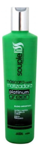 Soupleliss Máscara Matizadora Platinum Green 300ml
