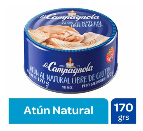 Pack X 24 Unid Atun  Natural  170 Gr Campagn. Pescaderia