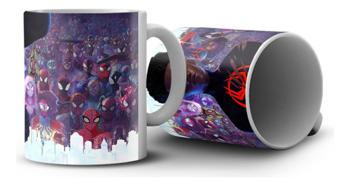 Taza 11oz, Spider Man Across The Spider Verse, Miles Morales