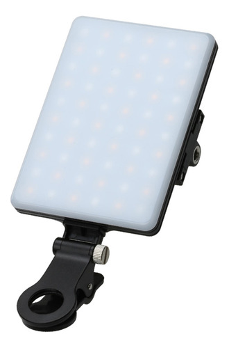 Mini Clip-on Para Celular Com Luz De Preenchimento Led, Luz
