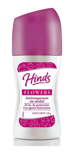 Desodorante Rollón Mujer Hinds Flowers X55gr Hinds