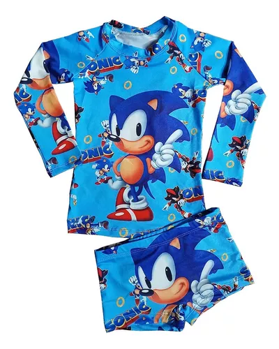 Roupa Do Sonic  MercadoLivre 📦