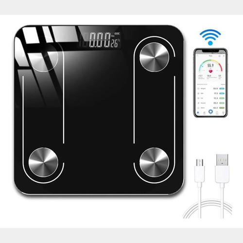 Báscula Electrónica De Baño Bluetooth Inteligente App