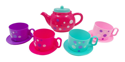 Juego Tazas De Te Con Caritas Cocina Para Niñas