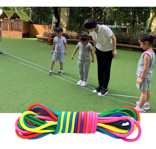 Jump Rope, Útil Juego De Banda Elástica, Banda Elástica Colo