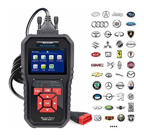 Obd2 Escáner De Código De Diagnóstico Auto Seekone Sk860 