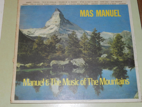 Vinilo 2234  Mas Manuel.manuel &the Music Of The Mountains