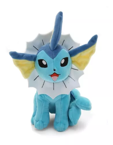 Jolteon Evoluções Evolution Eevee Pokemon Pelúcia 17cm