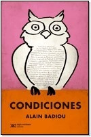 Condiciones - Badiou Alan (libro)