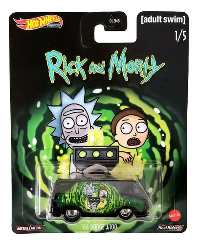 66 Dodge A100 Rick & Morty 1/5 Hot Wheels Premium