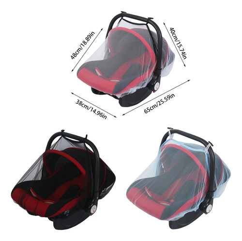 (bk) Net For Baby Car Seat Funda De Malla Para Capazos De Be
