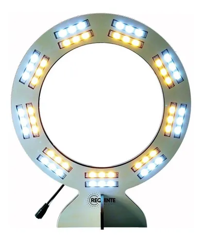 Aro de luz led Requinte Arte Plus color blanca c lida blanca fr a