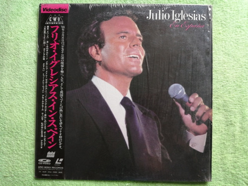 Eam Ld Laser Disc Julio Iglesias En España 1989 Edic Japones