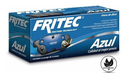 Imagen 3 de 5 de Balatas Delanteras Gmc Sonoma 2.8l 1991-1993 Fritec