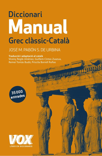 Diccionari Manual Grec Clàssic-català (libro Original)