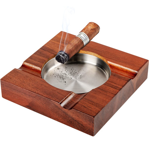 Cenicero De Madera Para Cigarrillos, Accesorios Para Cigarri