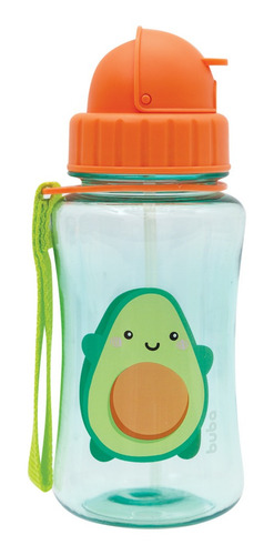 Imagem 6 de 6 de Garrafinha De Agua Infantil Com Canudo Retratil De Silicone