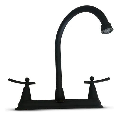 comprar Llave Mezcladora Fregadero Maxims Jm8055n Negro Mate Metal