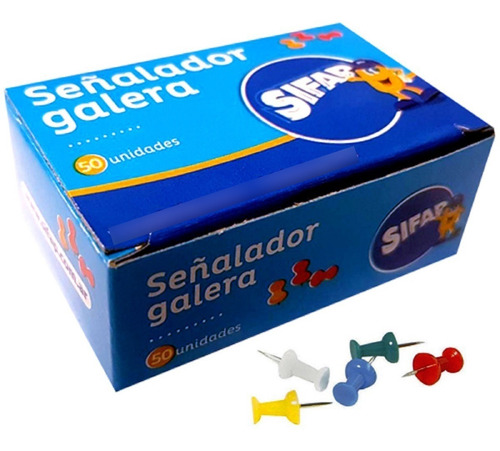 Chinches Galera Sifap Señaladores X50 U X 10 Cajas