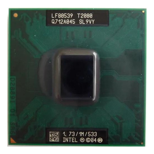 Processador Note Intel Pentium Dual Core T2080 1.7ghz (6929)