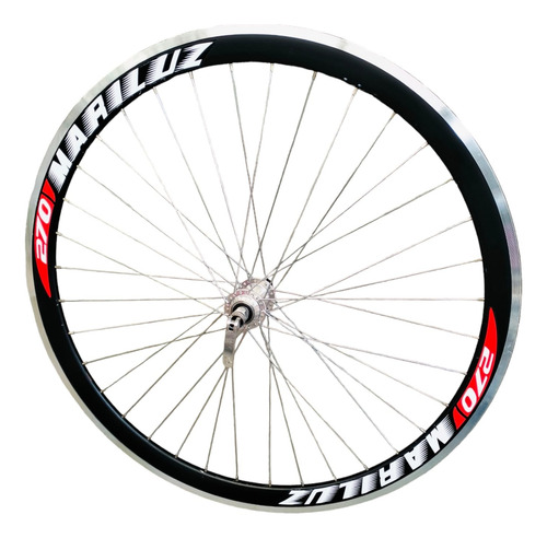 Rin Delantero Bicicleta 27x 1 1/4 Aerodinamico Triple Pared Rines 27 1 14 Mega Negros