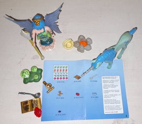 Imagen 3 de 8 de A Playmobil 5441 Hada Con Unicornio Playlgh