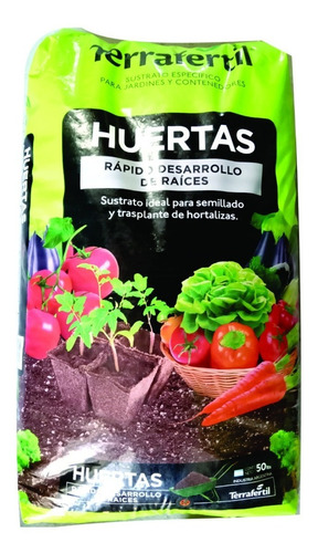 Huerta Tustrato Terrafertil X 50l