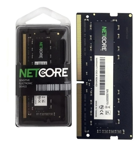 Imagem 1 de 8 de Memória Note Netcore 8gb Ddr3 1600mhz P/ Lenovo Acer Dell