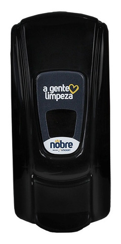 Imagem 4 de 6 de Toalheiro Nobre + Dispenser Sabonete Espuma 800 Ml - Preto