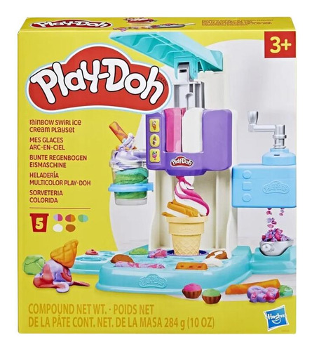 Masas Interactivas Play Doh Heladeria Multicolor
