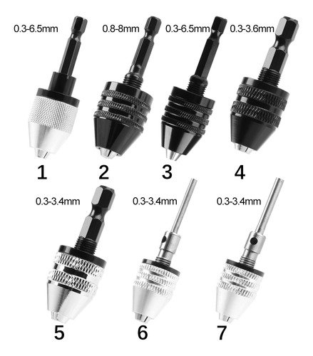 Taladros De Impacto Sin Llave Con Vástago Hexagonal De 1/4 P