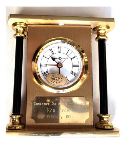 Reloj Howard Miller De Cuarzo De Mesa Sin Uso 